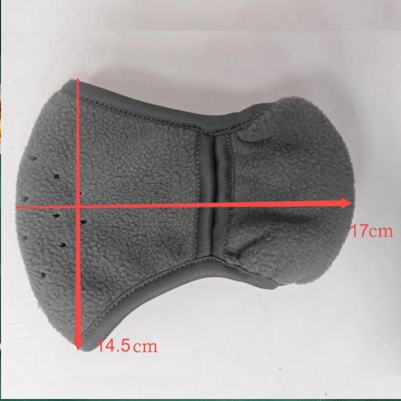 Winter Fleece Earmuffs Windproof Breathable Mask Cover Women Men Warm Mask Anti Freezing Ear Mask Outdoor Sport Cycling Mask