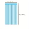 1pc Plastic Tassel Curtain, Modern Color Block Tassel Curtain for Party, Back To School Valentine Day
