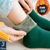3Pairs Unisex Winter Warm Thicken Thermal Socks Wool Cashmere Snow Seamless Sock Velvet Soft Boots Floor Sleeping Socks