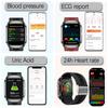 2025 New AI Diagosis ECG Health Smart Watch Men Blood Pressure Lipid Uric Acid NFC Air Pump Airbag Health Smartwatches Women For IOS