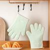 Jekero Five-Finger Thick Heat-Resistant Gloves, Insulated Anti-Scalding Gloves, for Kitchen, Microwave Oven, Baking, Oven-Specific, Thickened Non-Slip