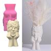 Unique Silicone Crafting Moulds Vase Molds Human Body Shape Flowerpot Mold Epoxy Resin Mold Pen Storage Holder Molds