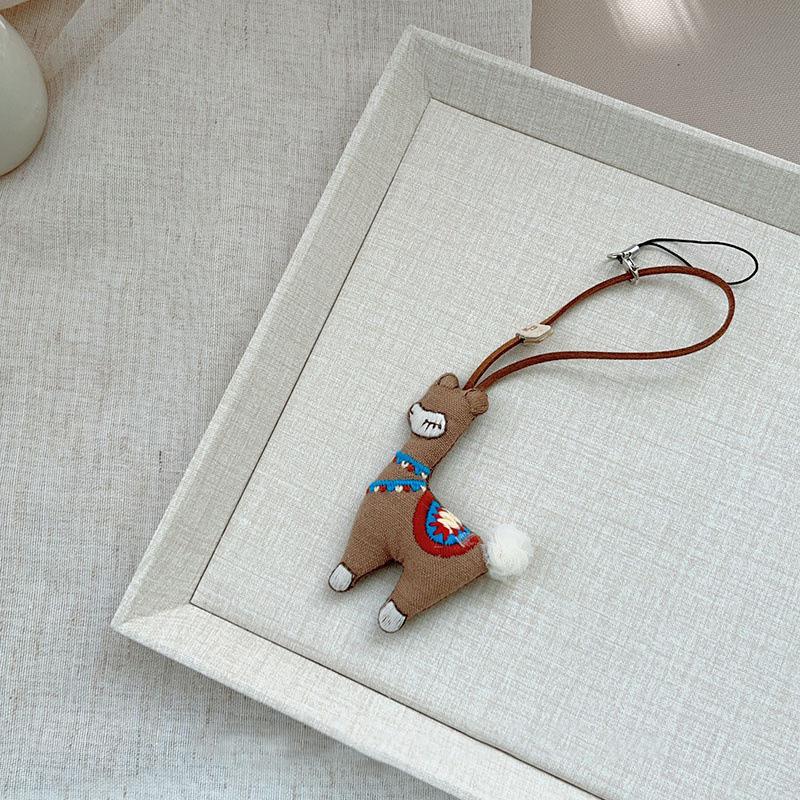 Tierpuppen-Serie Schlüsselanhänger Taschenanhänger Niedlicher Gänseanhänger Autoschlüssel Geschenke