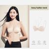 Female Spring and Summer Sexy Thin Shoulder Belt Hang Neck Gather To Prevent Drooping To Receive Pair of Milk Underwear