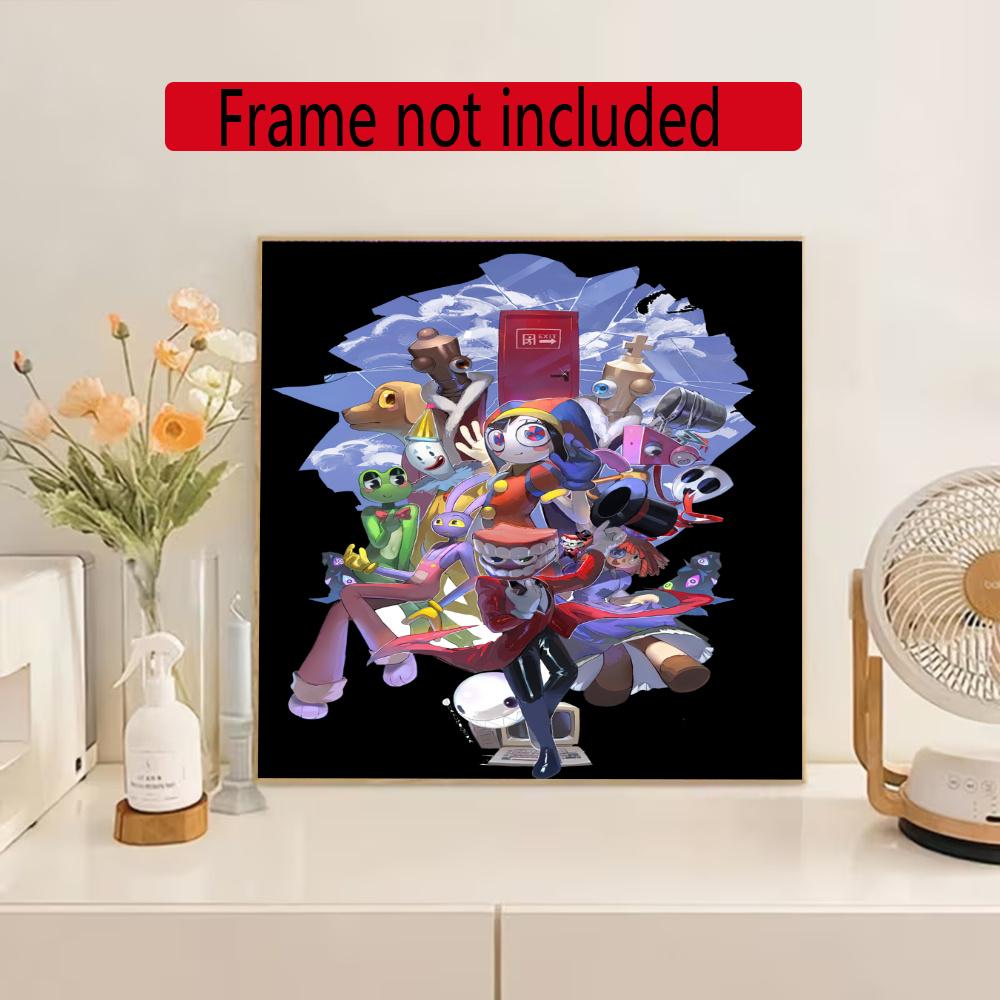 Tadc Pomni 5D Diy Diamond Painting Round Diamond Mosaic Suitable For Beginners Diamond Painting Rhinestones Gift Frameless