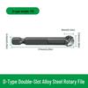 Woodworking Double-Flute Hex Shank Milling Cutter: Engraving, Enlarging Holes, Grooving, Sanding Alloy Steel Rotary File.