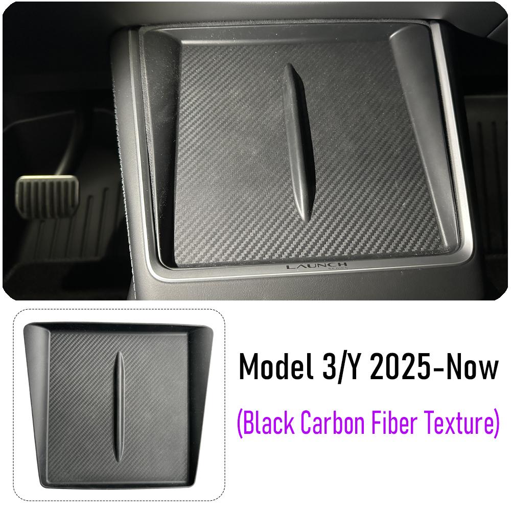 Center Console Wireless Charging Pad for Tesla Model Y Juniper Model 3 2026 2026 Non-slip Charger Mat Car Organizer Accessories