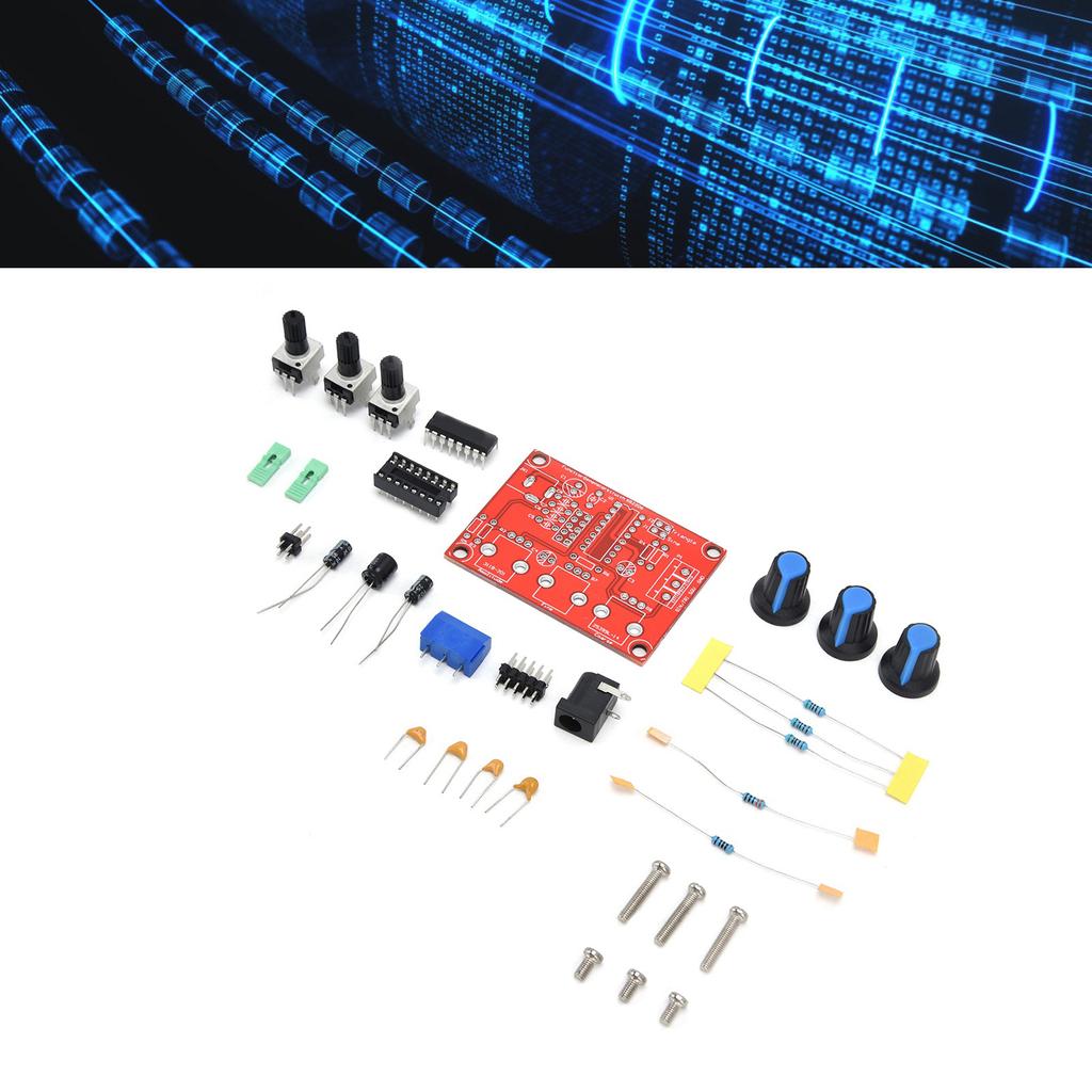 Signal Generator Kit DIY Function Frequency Module Sine Triangle Square Adjustable XR2206