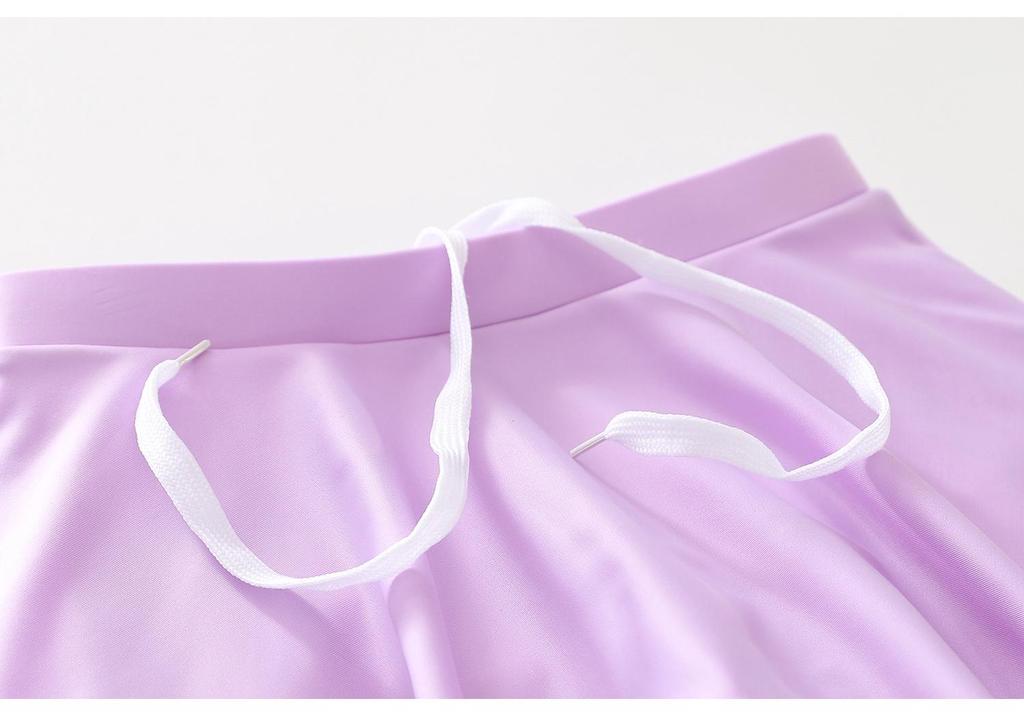 New Girls' Long Sleeve Two-Piece Swimsuit for Toddlers and Kids with CPC Certification
