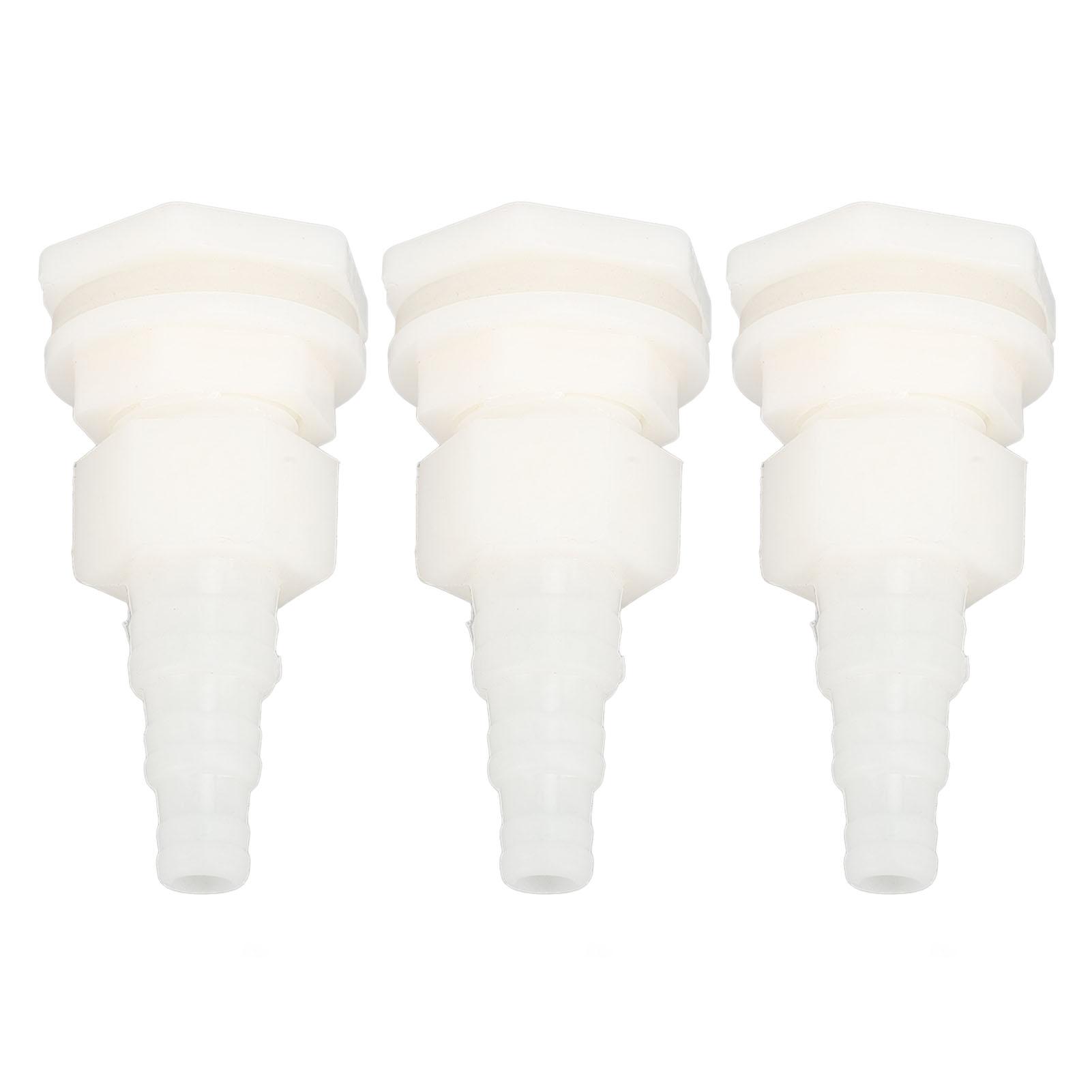 

10 шт. Соединитель шланга водяного бака диаметром 9 мм, 12 мм, 16 мм, резьба G1/2, ПП, силикон, соединитель шланга водяного бака для птицефабрики