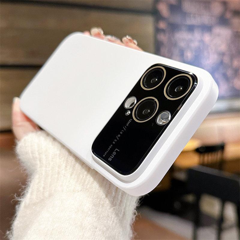 Wstrząsoodporny Ochraniacz Aparatu Etui na Telefon Dla Iphone 14 Pro Max 13 12 11 Pro Max 14plus Wstrząsoodporny Bumper Matowy Silikonowy Tylny Pokrowiec