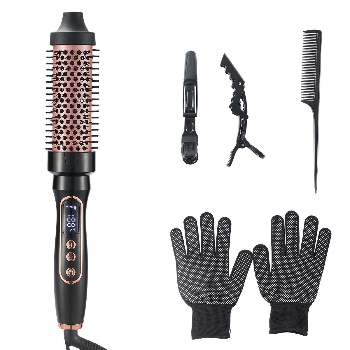 Infrared Dual-use Comb: Non-damaging Fluffy Comb for Curling & Straightening Hair