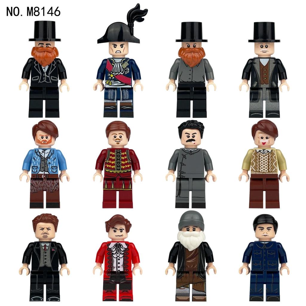 Western Cowboy Bullring Assembly Building Blocks Toys