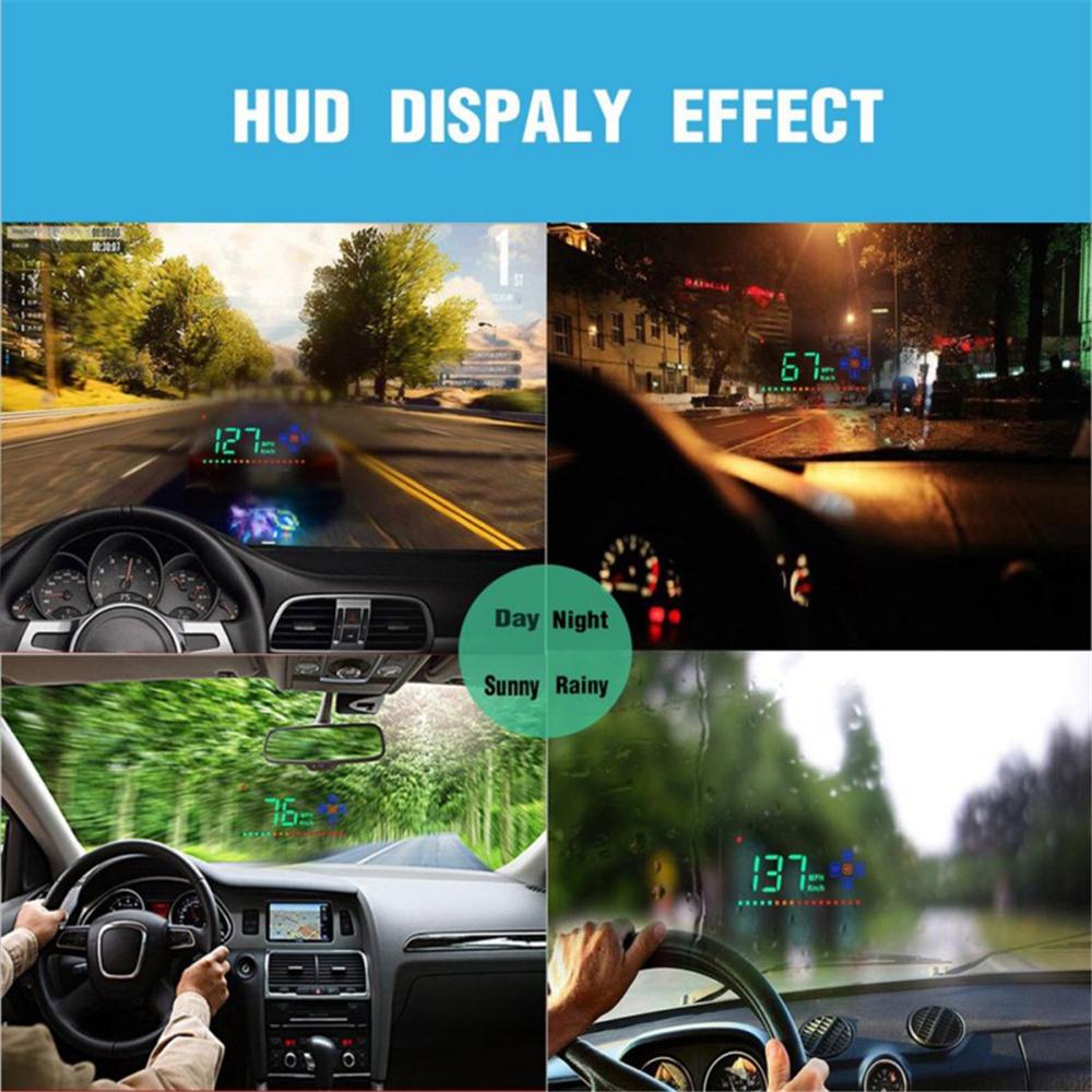 2ks HUD Fólie Univerzální Auto Head-up Displej Exkluzivní Průhledná Fólie Reflexní Fólie na Čelní Sklo Nástroj pro GPS Navigaci