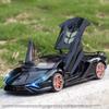 New 1:24 Lamborghini Sian FKP 37 Car Sports Car Model Diecast Sound Super Racing Car Lifting Tail Wing Hot Sale Wheels Children Boys Gift