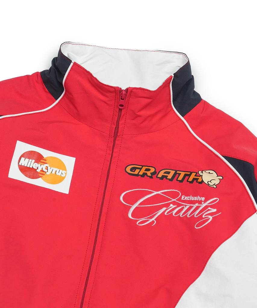 grailz Sporty Parody Racing Jacket [Red]