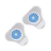 2pcs Deodorant Triangular Block Prevents Clogging Spray Proof Urinal Deodorant Aroma Ball for Home