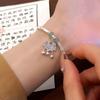 New Chinese style ancient style bamboo joint safety lock Fu brand small fresh girls gentle bracelet necklace girls birthday gift tide