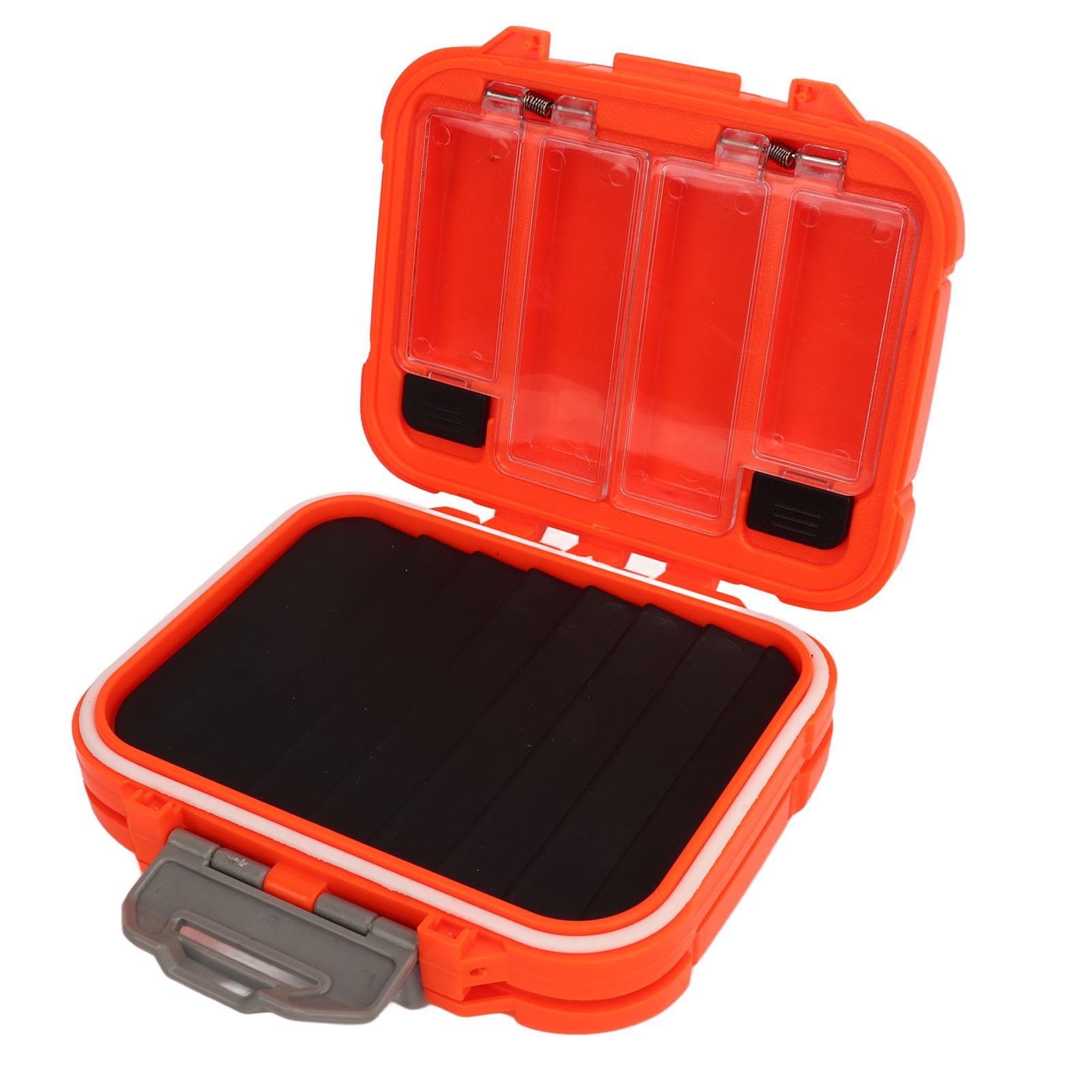 Tackle Boxes Thickened Multifunctional Double Opening 4 Sided Shockproof Sled Waterproof Fishing Lure Tray