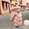 Barns vardagsdunjacka, förtjockad kappa för flickor vinter