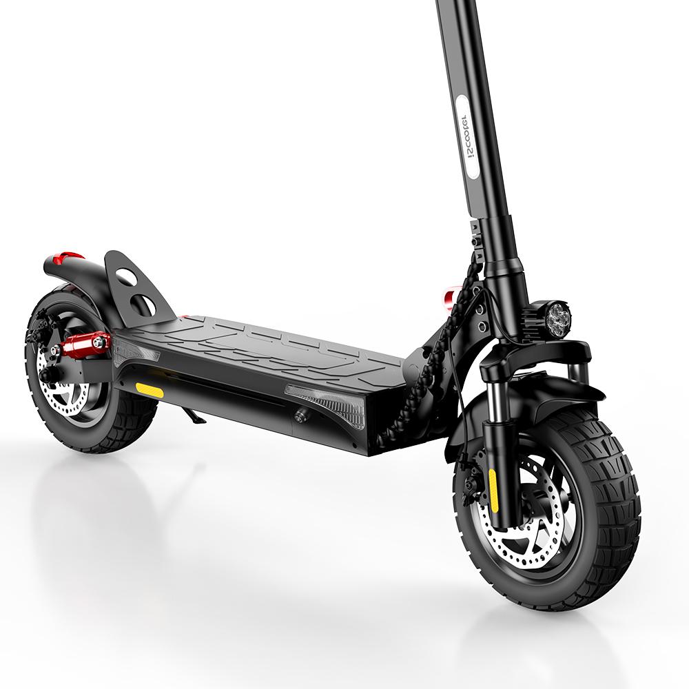 IScooter iX3 800W elektrisk sparkesykkel 10 tommer terrengdekk batteri 48V/10Ah maksimal hastighet 40km/t med APP-kontroll demping foran og bak