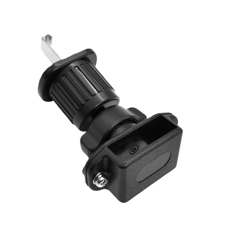 Adjustable Car Air Vent Clip Mount Holder For Talkies One Hand Operation Anti Vibration Design ABS Construction
