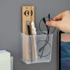 Multifunction Pencil Storage Box Transparent Stationery Organizer  Makeup Storage