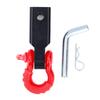 2in   Shackle Hitch Receiver Steel Vehicle Recovery Towing Accessories for Cars Trucks