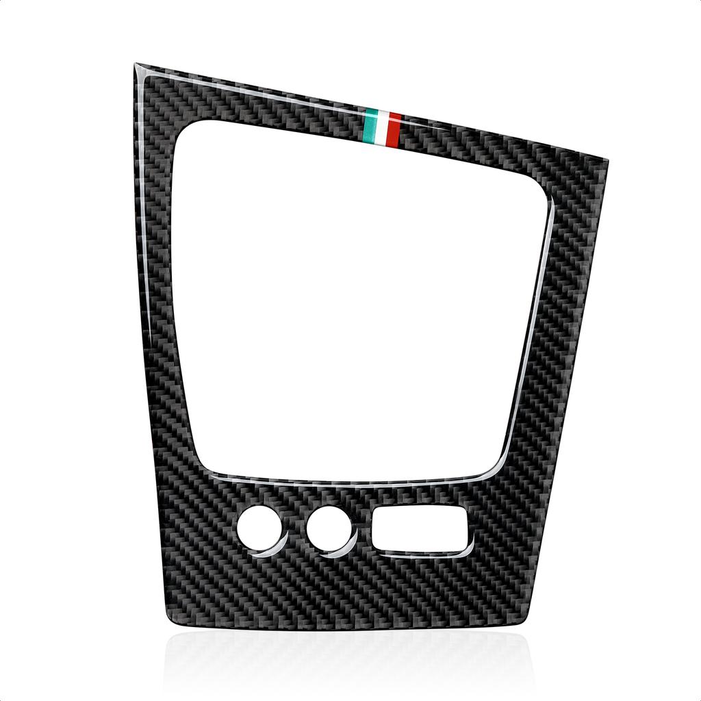 Car Shifter Sticker Carbon Fiber Central Gear Interior Sticker For Alfa Romeo 159 2004-2011
