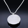 Siegel der Sieben Erzengel Medaille Edelstahl Glas Halskette Siegel Salomons Talisman Halskette Schutz Schmuck Halsband Mann