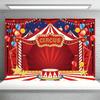 Circus Party Background Cloth Theme Party Decoration Background Circus Party Background