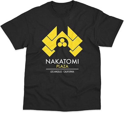 Nakatomi Plaza Inspired by Die Hard Printed Men T Shirthirt
