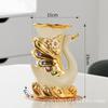 Swan Pair Ceramic Vase Modern Minimalist Style Creative Artwork for Living Room TV Cabinet Decor Cross-border Exclusive