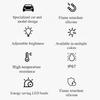 For Tesla Model Y Juniper 2025 Front Trunk Frunk LED Ambient Surround Light Flexible Silicone Strip Decorative Lamp Accessories