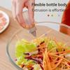 4pcs Plastic Sauce Squeeze Bottle Mini Seasoning Box Salad Dressing Containers Outdoor Portable Barbecue Spice Jar Kitchen Tool