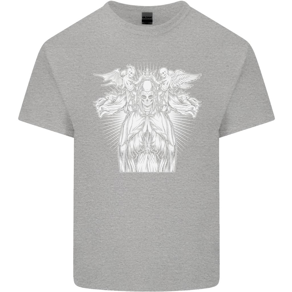 Angel of Death Day of the Dead Skull DOTD Unisexs Light Cotton TShirt