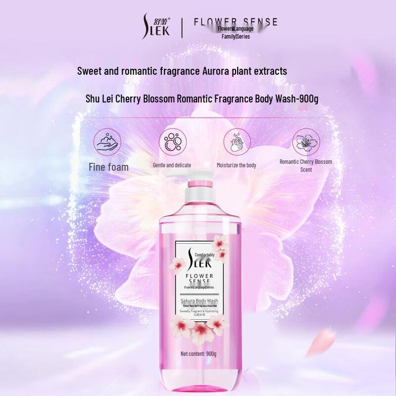 SLEK Sakura Romantic Fragrance Body Wash 900g