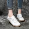 2025 Spring/Summer Genuine Leather Non-Slip Women's Soft Sole Shoes for Moms, Mori Girls, and Pregnant Women - Versatile Handmade Design.