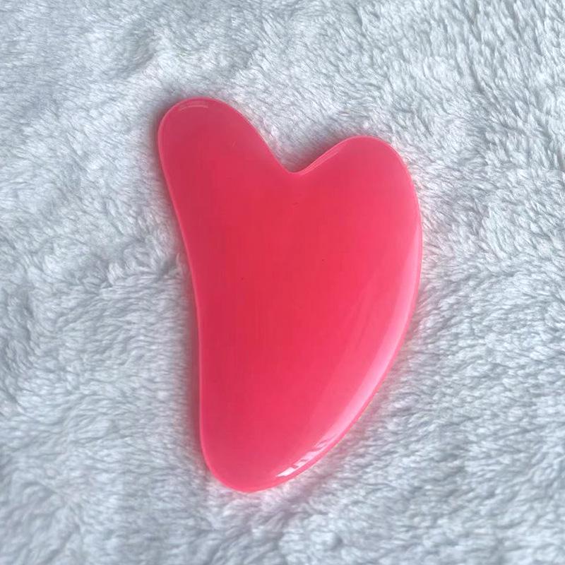 

Массажные скребки в форме сердца из смолы для терапии всего тела и меридианов