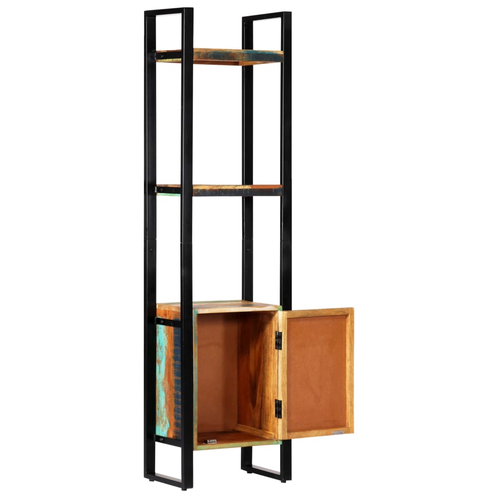 Bookshelf 45 X 30 X 171 Cm Solid Reclaimed Wood