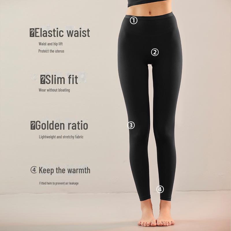 Modal Women's Invisible Slim Leggings: Skin-Friendly, Warm Pants for Fall, Winter, and Spring