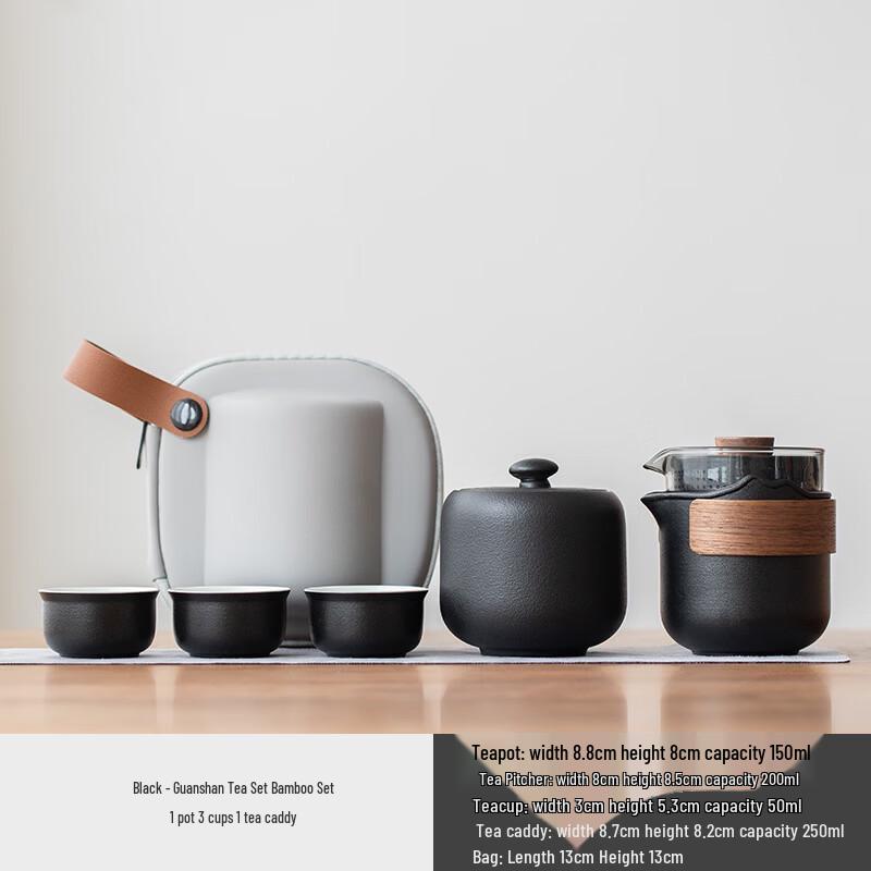 Portable Ceramic Travel Quick Tea Set