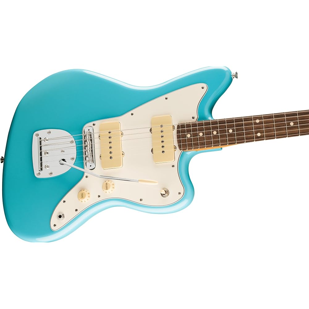Fender Fender Electric Guitar Player II Jazzmaster®, Rosewood Fingerboard, Aquatone Blue with Sof...