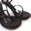 BOTTEGAVENETA Sandals Ankle Strap Leather Dark Brown Leather Women 36.5 659007 Used