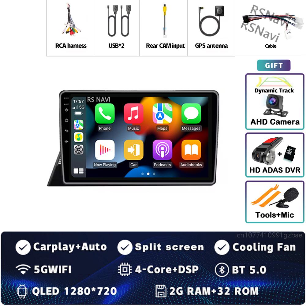 Android 14 Carplay Car Radio For TOYOTA SIENTA 2016 2017 2018 2019 - 2021 Multimedia Video Player Navigation GPS Stereo 2Din DVD