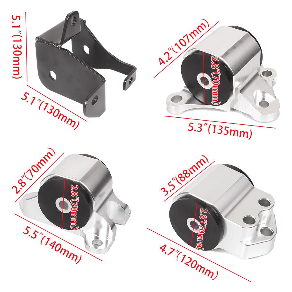 Engine Mounts for 90-00 Honda Civic BD Series EK (2-hole/3-hole) Car Modification Parts Suitable for