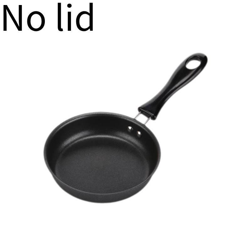 Egg Flat Bottom Nonstick Pan Fried Egg Boiled Food Camp Cooking Multicolor