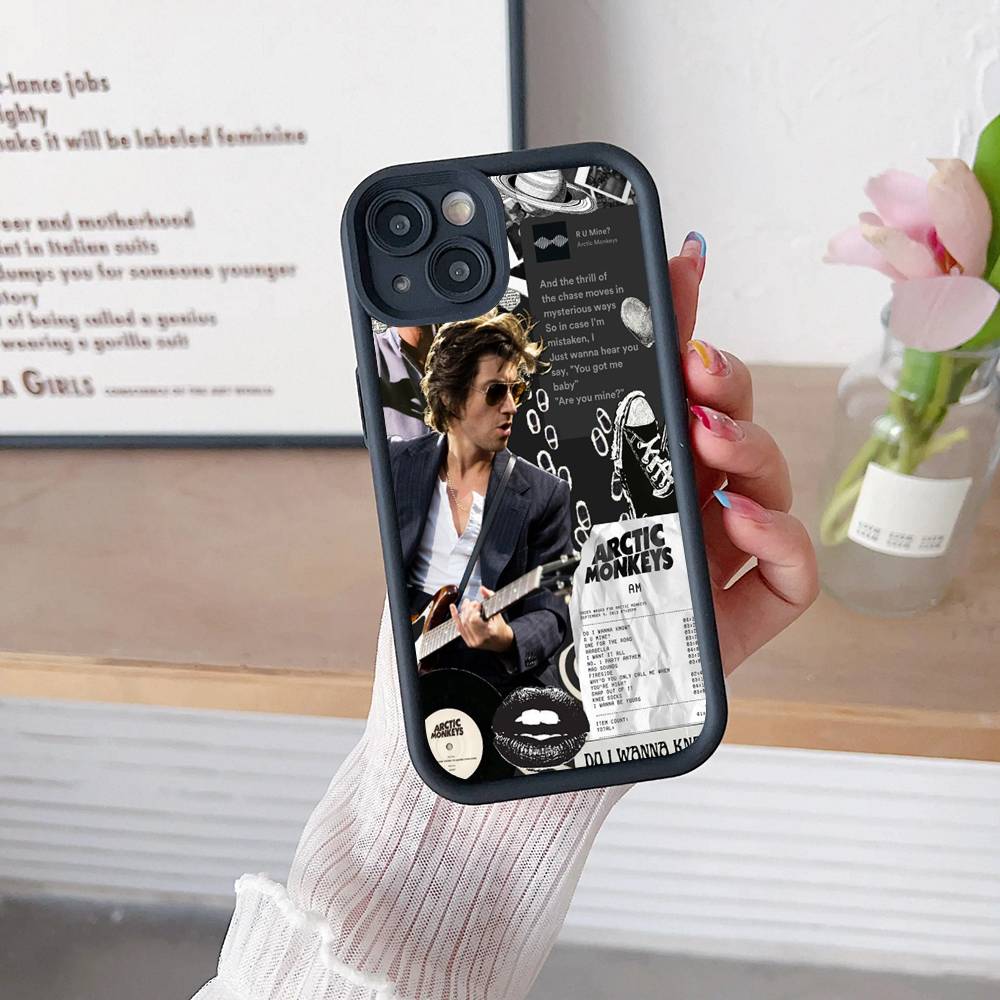Hot A-Arctic M-Monkeys Band Phone Case For IPhone 17 16 15 14 13 12 11 Pro Max 16E Plus INS Soft Cover