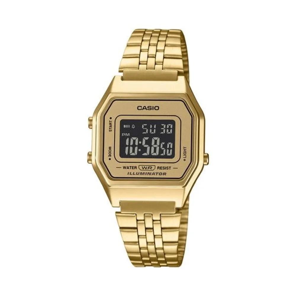 [Cio] LA-680WGA-9B Vintage Retro Digital Women s Metal Watch