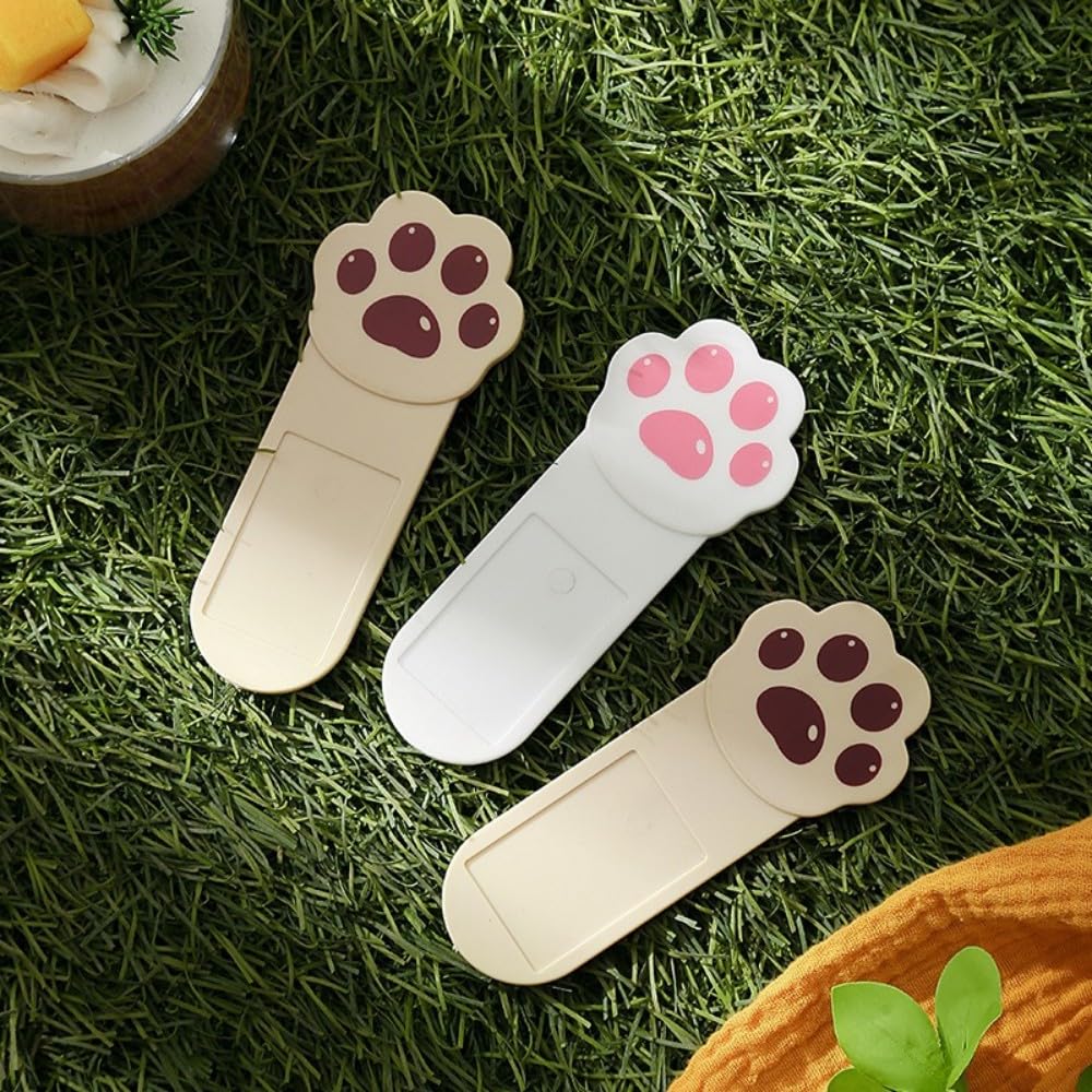 Seimeinoki Toilet Seat Cute Toilet Seat Pack of Cat Claw Toilet Lid Convenient To Raise and Does Not Get Your Hands Bathroom Toilet Includes Sponge